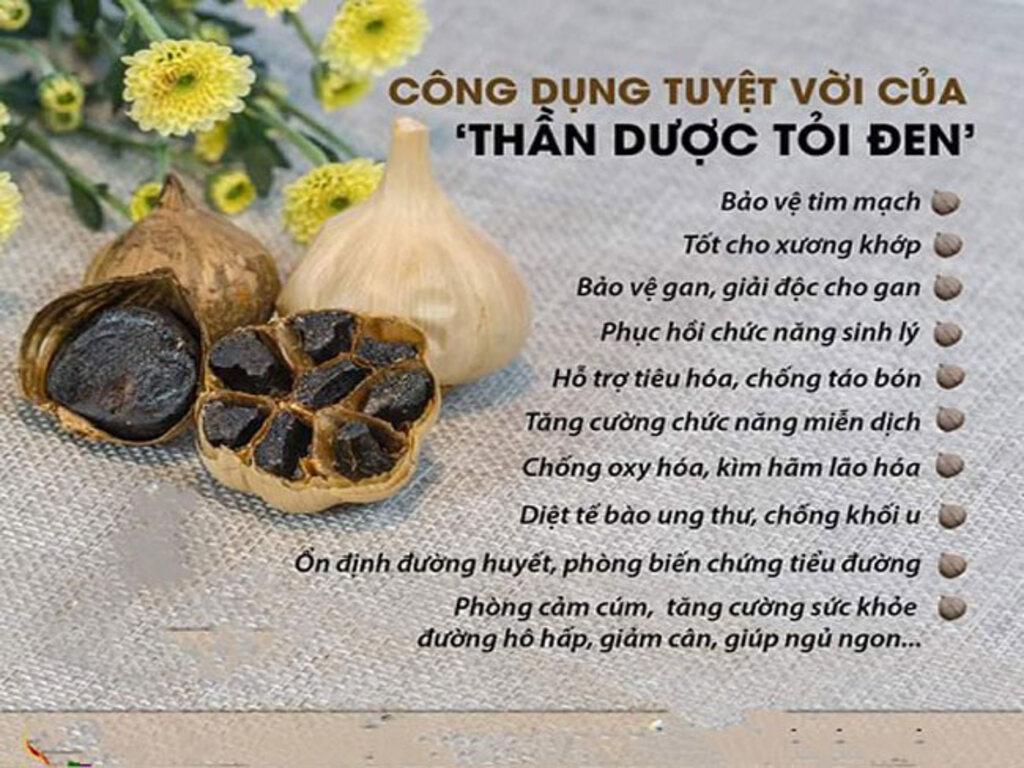Phân loại tỏi đen cô đơn và công dụng