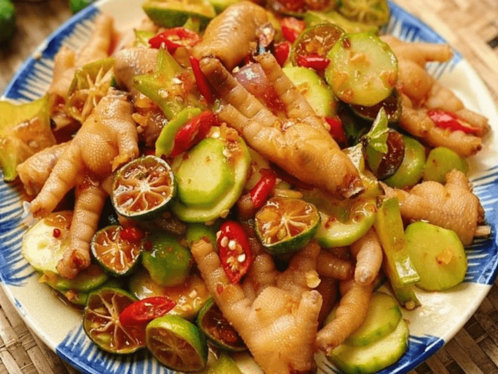 huong-dan-tung-buoc-cach-lam-chan-ga-sa-tac-xoai-ngon-xiu-tai-nha