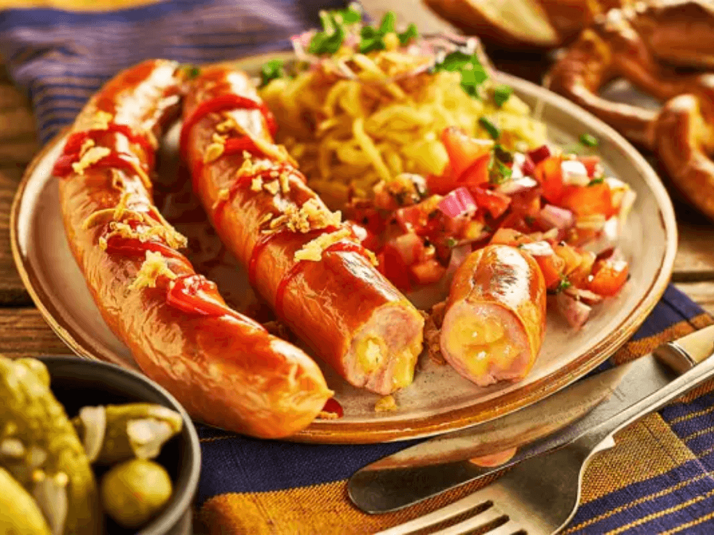 choc-nhe-hoac-rach-vai-duong-nho-tren-xuc-xich