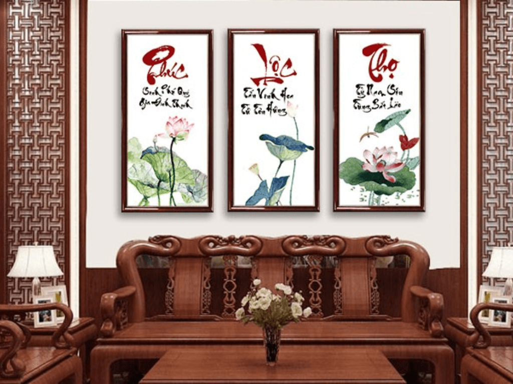 lua-chon-tranh-phu-hop-voi-phong-cach-phong-khach