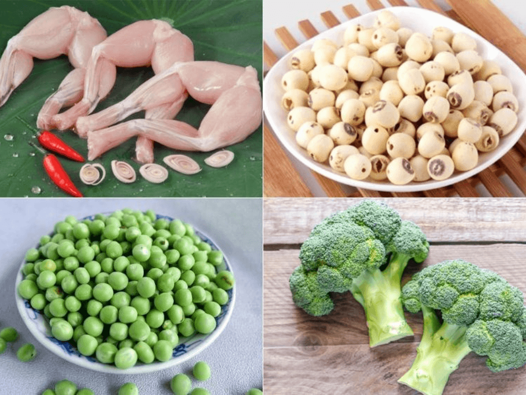 nguyen-lieu-can-chuan-bi-cho-mon-chao-ech-bi-truyen