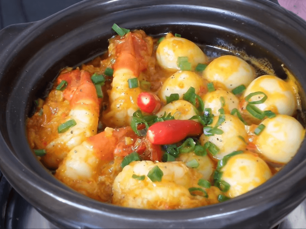 cac-buoc-kho-trung-cut-voi-tom-chuan-ngon