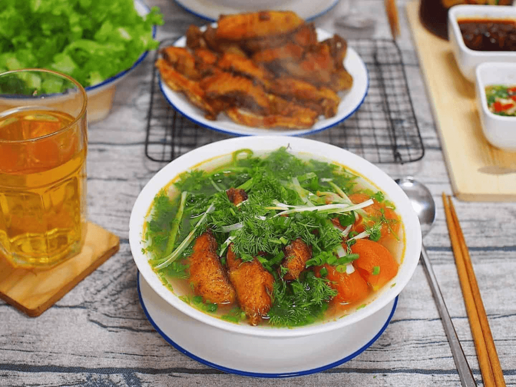 chuan-bi-bun-va-rau-an-kem