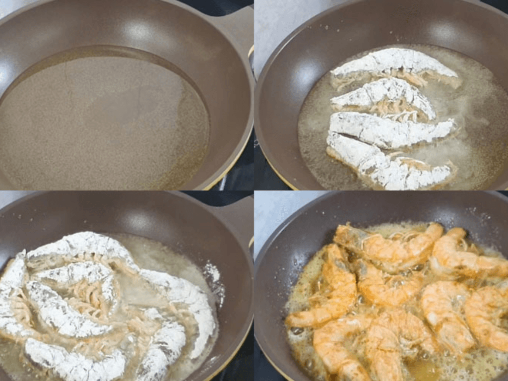 so-che-chien-tom-gion-ngoai-ngot-thit-ben-trong