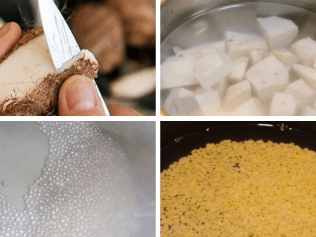 Chuan-bi-khoai-so-va-dau-xanh-dung-ty-le