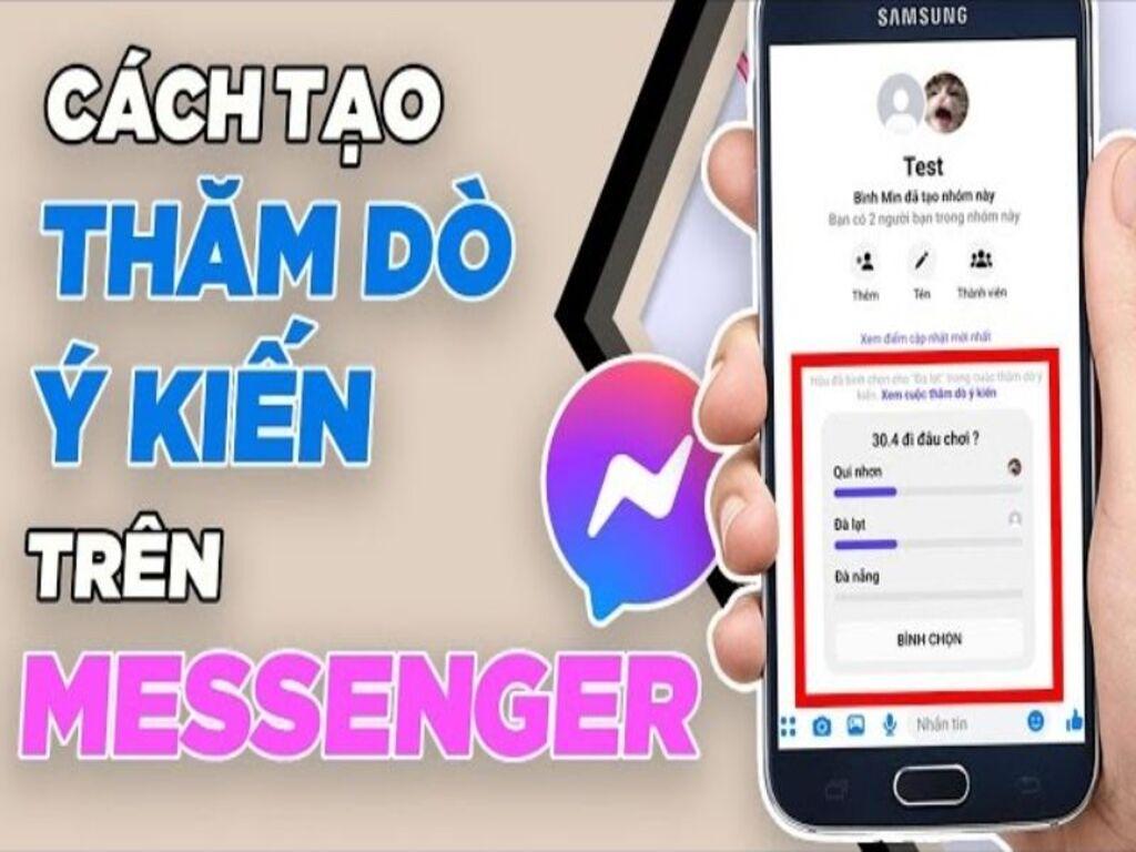 Cách tạo bình chọn trên Messenger giúp quản lý nhóm hiệu quả hơn