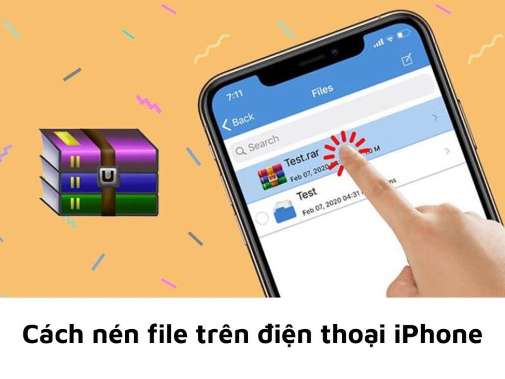 Cách nén file trên điện thoại Android, iOS nhanh gọn, dễ làm