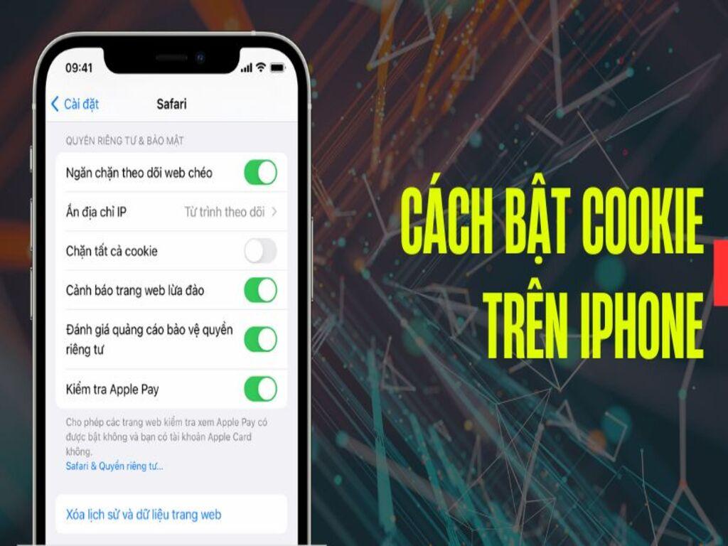 Cách bật Cookie trên điện thoại để có thể sử dụng đầy đủ chức năng website