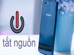 cách tắt nguồn điện thoại oppo