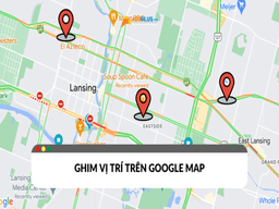 ghim địa chỉ trên Google Maps