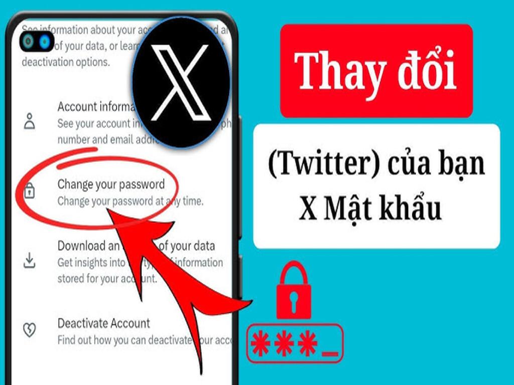 Cách đổi mật khẩu Twitter bảo vệ thông tin cá nhân “vững như kiềng ba chân”