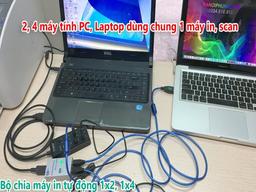 kết nối nhiều máy tính với 1 máy in