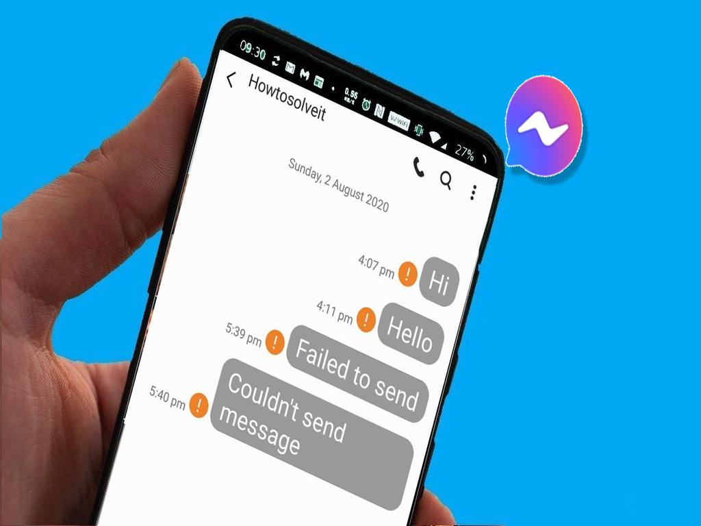 Messenger không gửi được tin nhắn khiến việc liên lạc trở nên "tắc nghẽn"