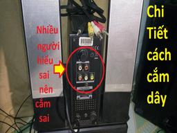 Cách cắm loa vào máy tính để bàn