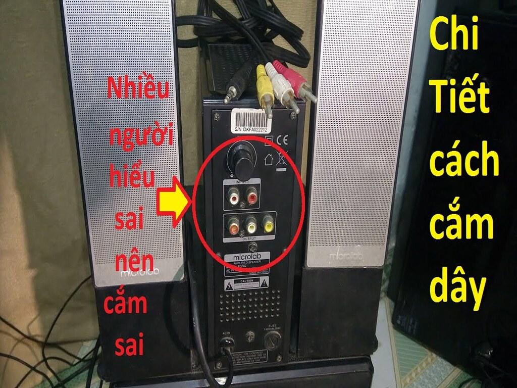 Cách cắm loa vào máy tính để bàn bật nhạc liền tay không "rối rắm"