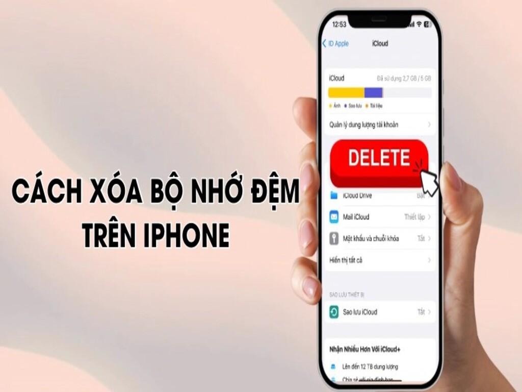 Cách xóa bộ nhớ đệm trên iPhone thủ thuật ẩn mà dân Táo "không ngờ tới"