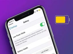 chế độ tiết kiệm pin iPhone