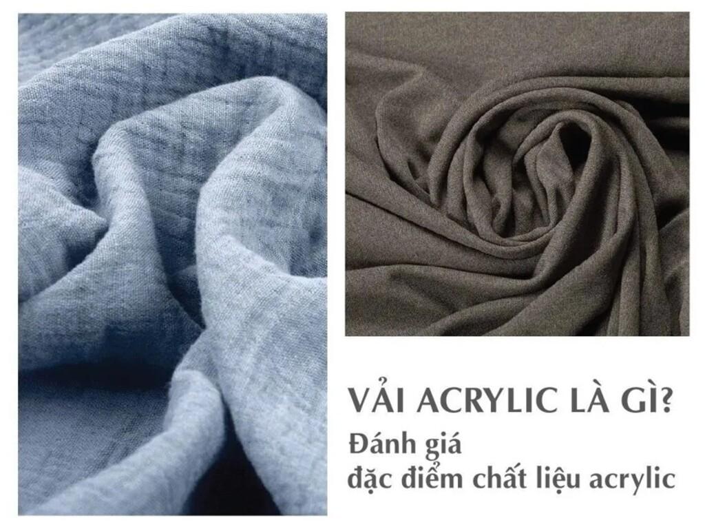 Vải acrylic có tốt không? Đặc tính của chất liệu acrylic “độc lạ khó tin”