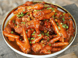 Cách làm chân gà chiên sả ớt