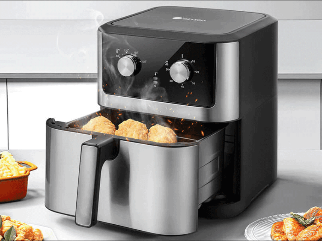 Nồi chiên không dầu Elmich có tốt không khiến mẹ đảm “yêu bếp” trở lại