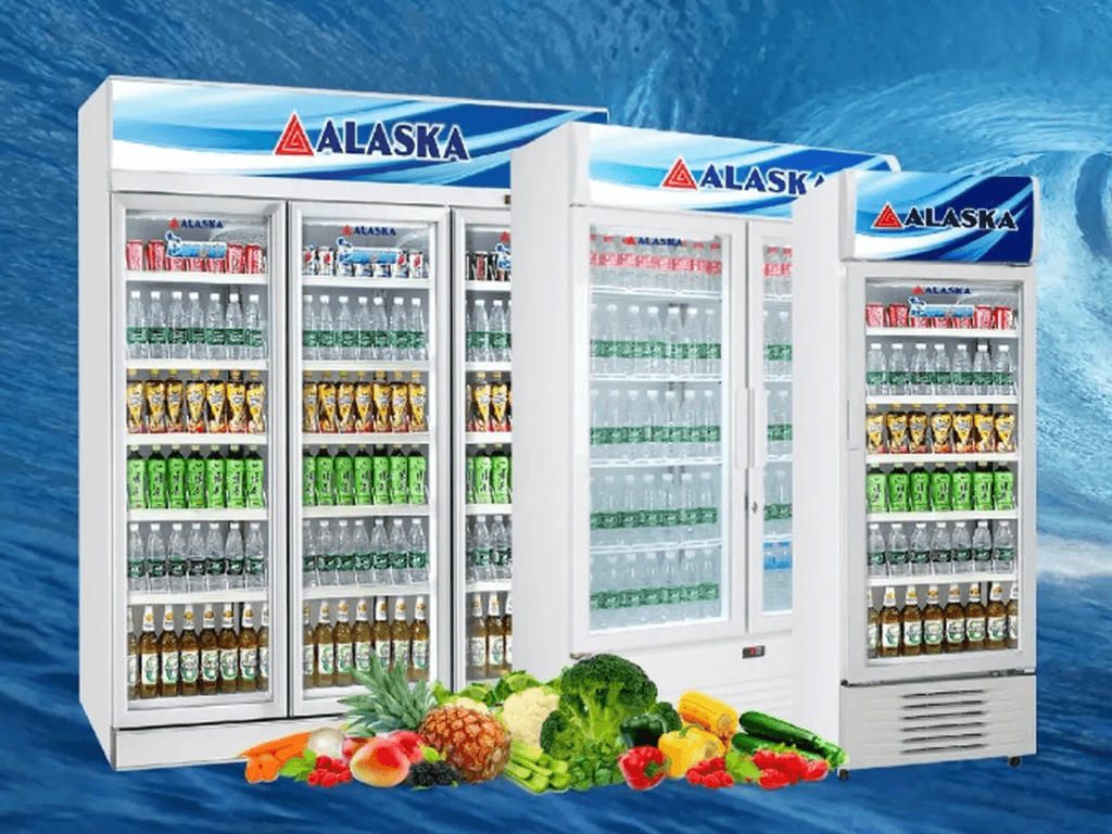 Kích thước tủ mát Alaska thông dụng khiến dân buôn “gật gù” vì quá hợp lý