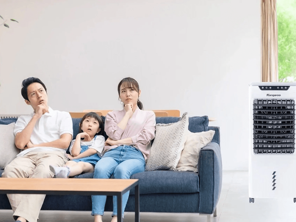 Mua quạt điều hòa cho nhà có trẻ em tưởng dễ mà khiến nhiều người “toát mồ hôi”