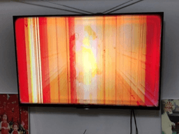 tivi sony bị sọc màn hình