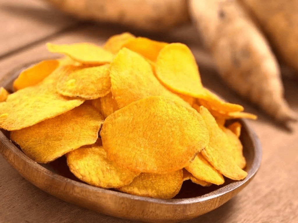 Cách làm khoai lang sấy “đổi gió” cho bữa xế vừa dễ vừa vui miệng