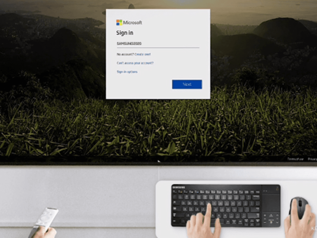 Truy cập từ xa Remote Access trên tivi Samsung “cân” mọi công việc văn phòng