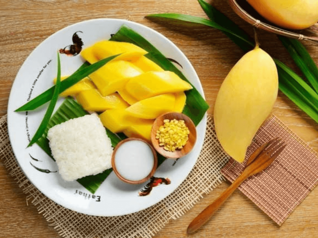 Cách làm xôi xoài Thái Lan chuẩn vị street food chỉ với vài bước đơn giản