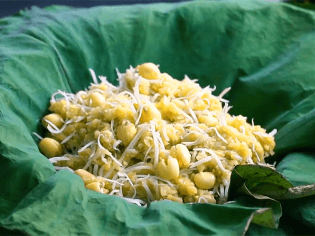 Cách làm xôi cốm hạt sen đơn giản nhưng khiến lòng người “mềm như xôi”