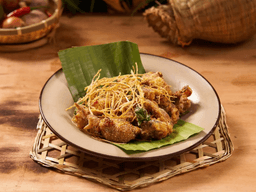 cách làm ếch rang muối