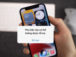 sửa lỗi không nhận phụ kiện iphone