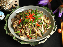 cách làm thịt ngan xào lăn