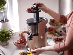 cách làm kem bằng máy ép chậm