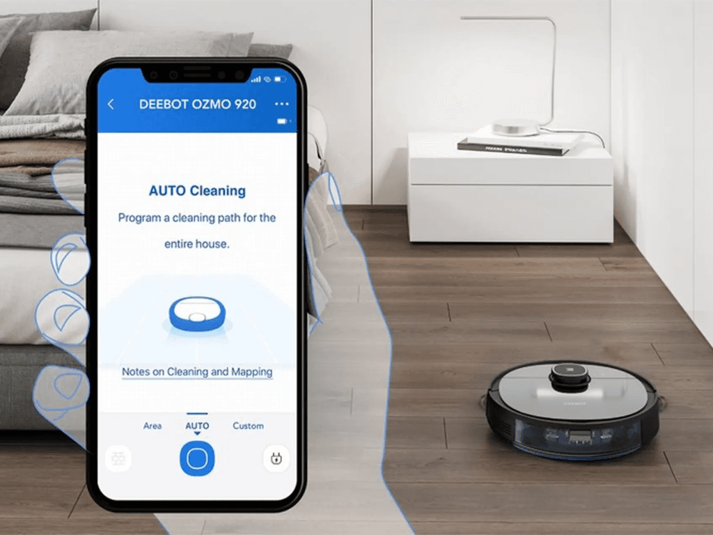 Hướng dẫn sử dụng app Ecovacs để robot hút bụi “nghe lời” răm rắp