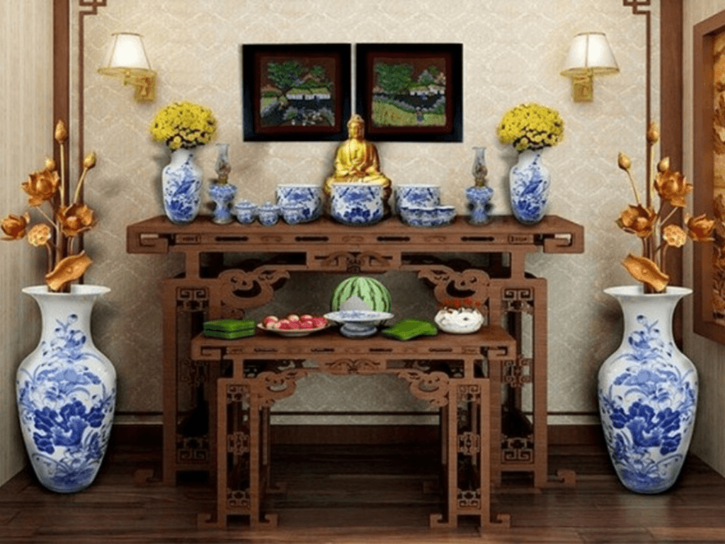 Lọ hoa đặt bên trái hay bên phải bàn thờ? Cẩn thận mất “phúc khí” cả nhà