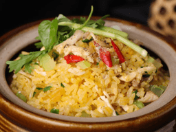 cách làm cơm chiên cá mặn