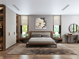 giường ngủ gỗ óc chó có tốt không