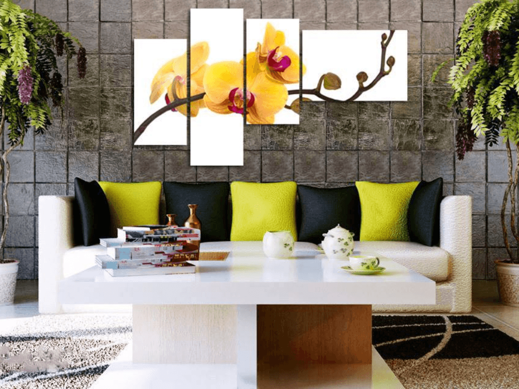 Cách trang trí tranh trong phòng khách khiến không gian “thăng hạng” tức thì