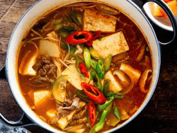 cách nấu canh tương đậu hàn quốc