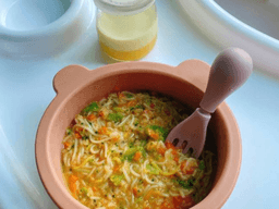 cách nấu mì somen cho bé