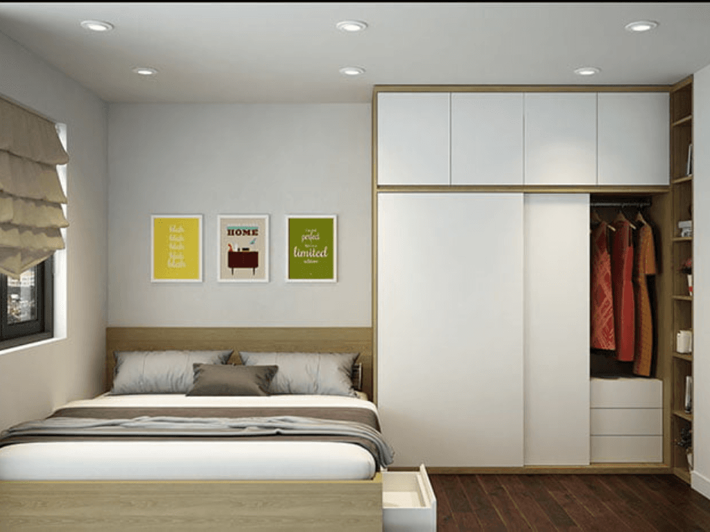 Chọn tủ quần áo gỗ cho phòng nhỏ thiết kế chuẩn “vừa lòng” mọi tín đồ decor