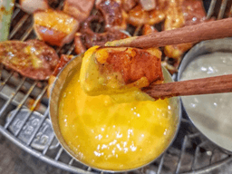 cách làm bò nướng sốt trứng muối