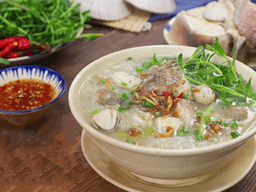 cách nấu cháo cá lóc rau đắng