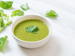 cách nấu cháo cá hồi rau mồng tơi