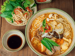 cách nấu bún chay rau củ