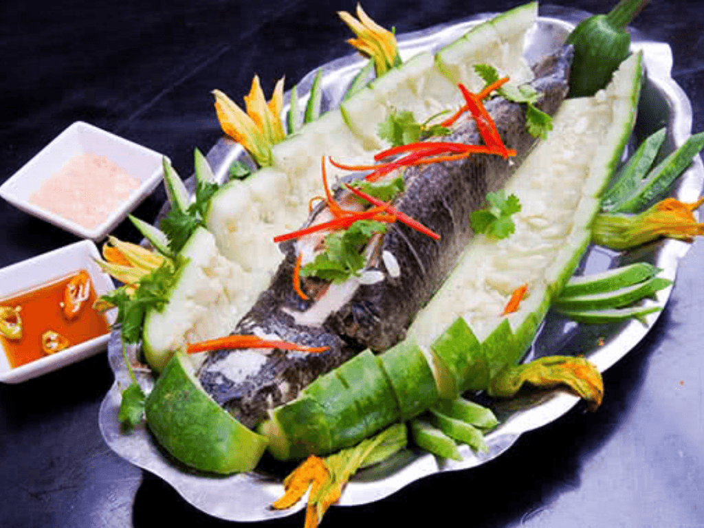 Cách làm cá lóc hấp bầu “chuẩn gu” dân nhậu cuốn bánh tráng là hết bài