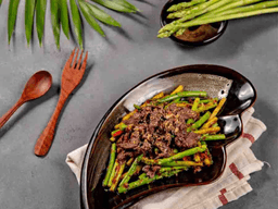 cách làm măng tây xào thịt bò