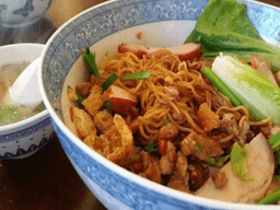 cách làm mì xào xá xíu